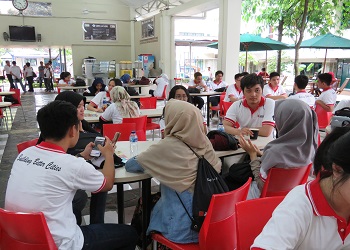 Cofee Break di Global Jaya Schoo